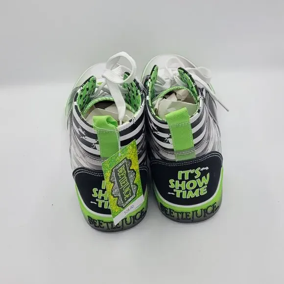 Ground Up Beetlejuice Women's size 11 green white movie collectible - Picture 6 of 9
